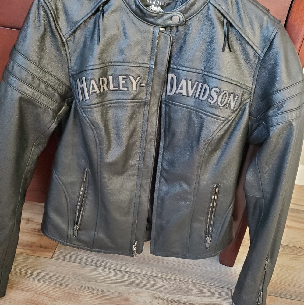 Women's Harley Davidson Leather Coat